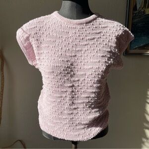 Vintage 1980s pink sweater size small